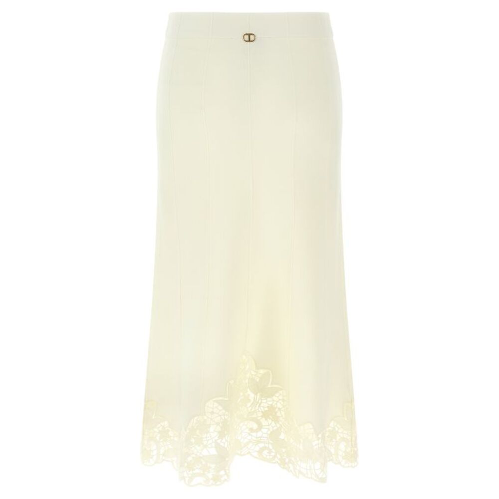 Twin Set Women Organza Insert Skirt - Picture 2 of 4